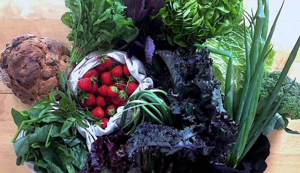 Manger des fruits/légumes biologiques, locaux et de saison avec un panier BIO, la&nbsp;solution!