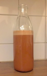 Lait d'amande aux chocolat
