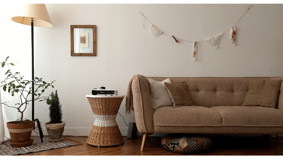 Mon salon/salle à manger slow et minimaliste