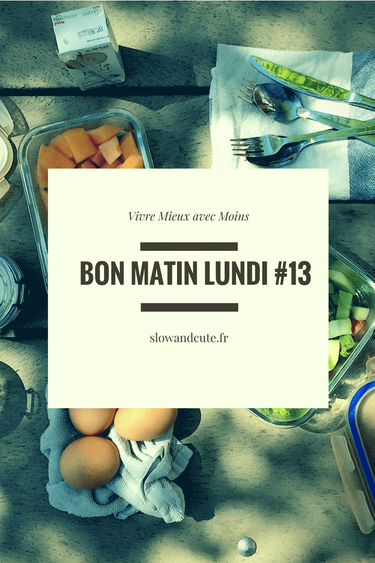 Bon matin Lundi… Les faits marquants, vus et goûtus de ces dernières semaines! Une astuce santé, de l'éducation bienveillante, un peu de slow fashion et un point sur ma situation capillaire!
