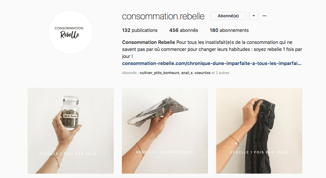 Consommation.Rebelle